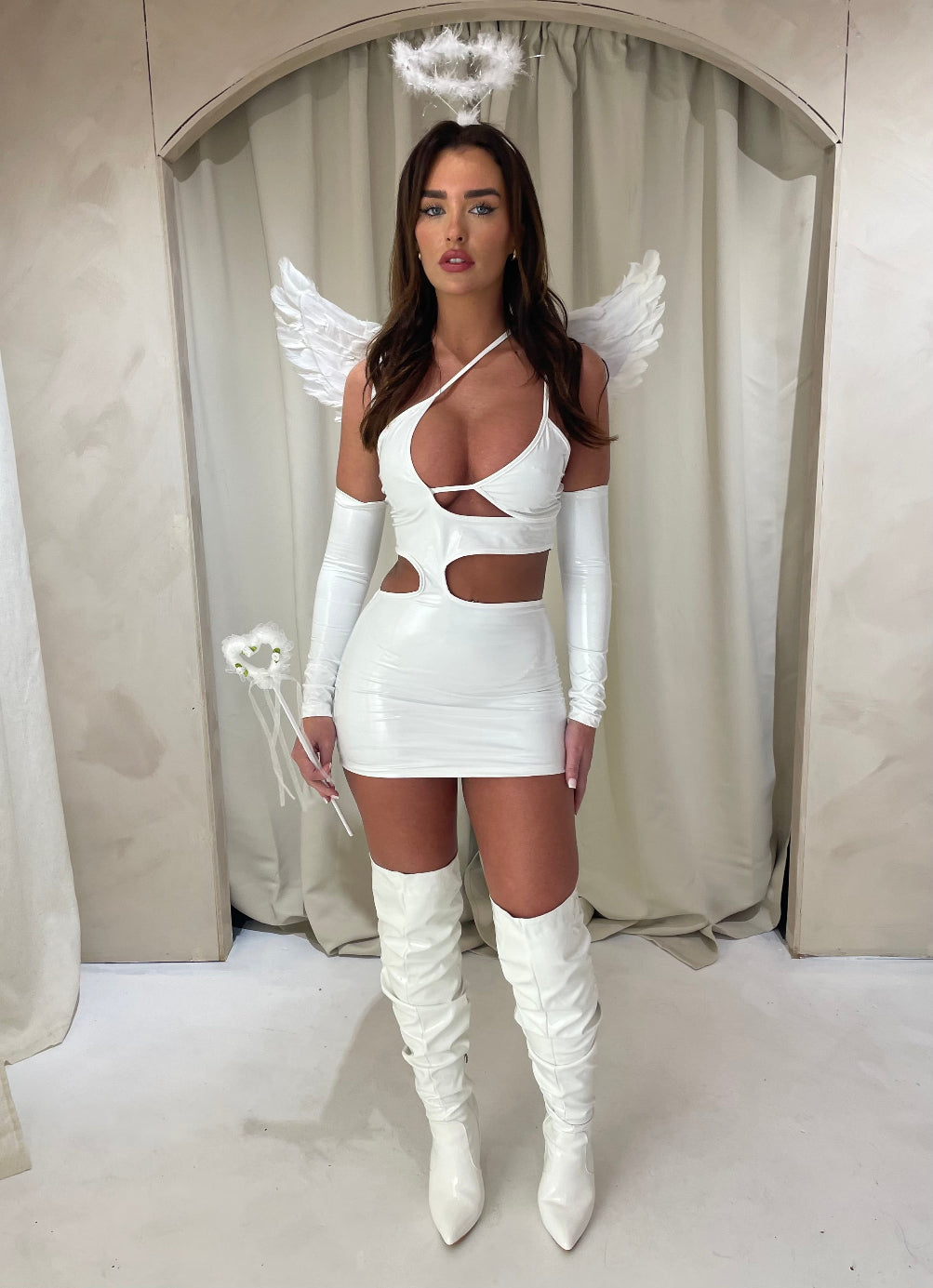 LARIMAR ANGEL COSTUME, HALLOWEEN OUTFIT, RAVE OUTFIT LARIMAR ANGEL COSTUME, HALLOWEEN OUTFIT, RAVE OUTFIT