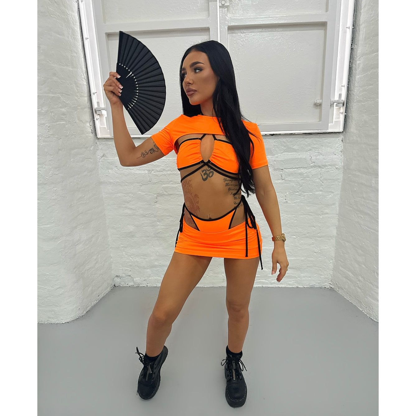 ORANGE SAPPHIRE FESTIVAL OUTFIT