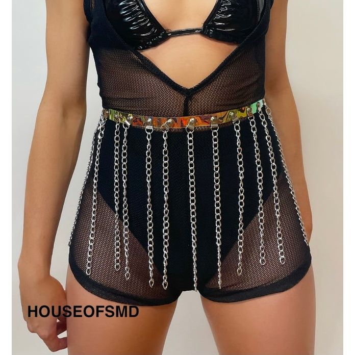 HOLOGRAPHIC CHAIN BELT