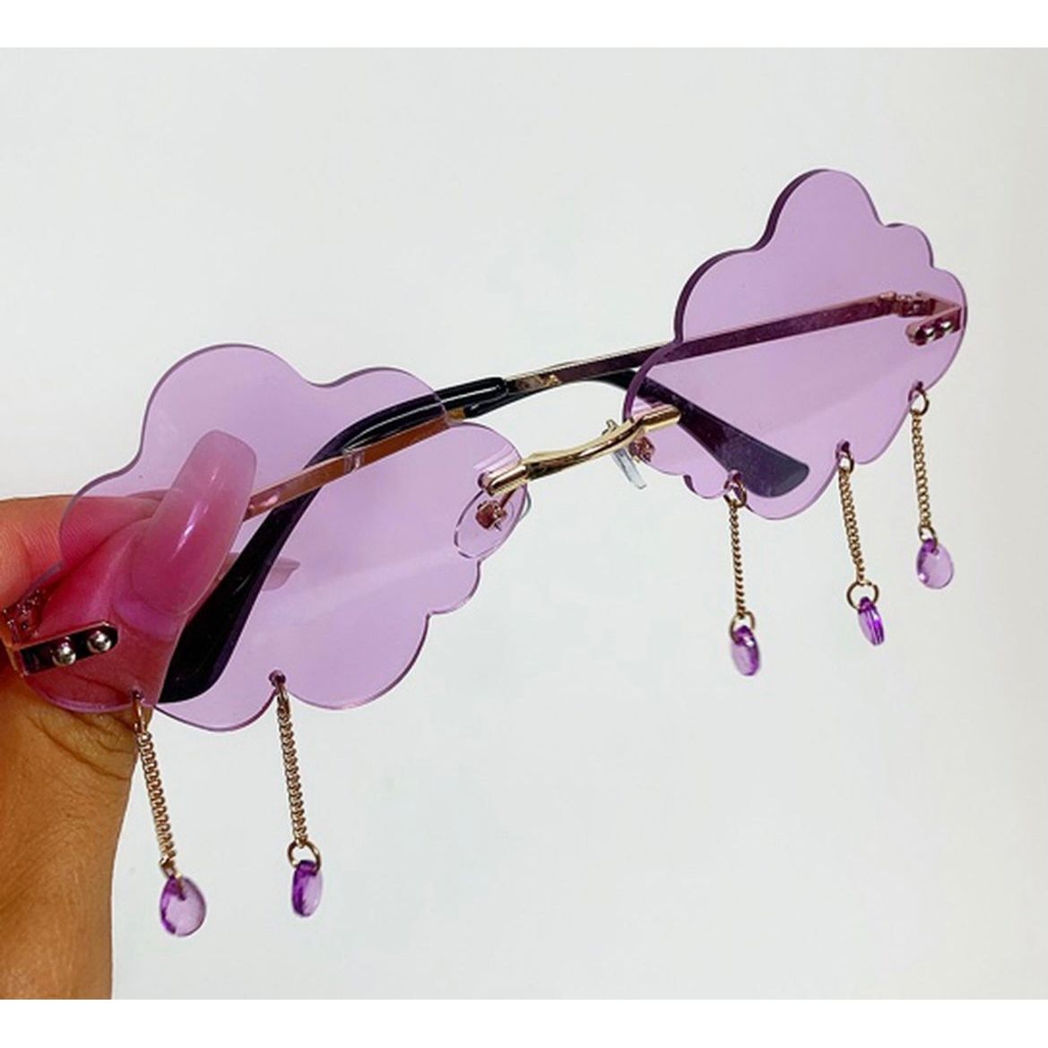 CLOUD SUNGLASSES - PURPLE
