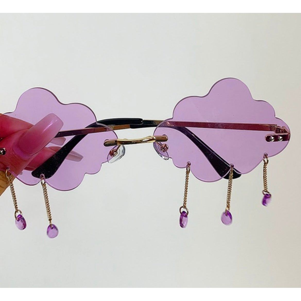 CLOUD SUNGLASSES - PURPLE