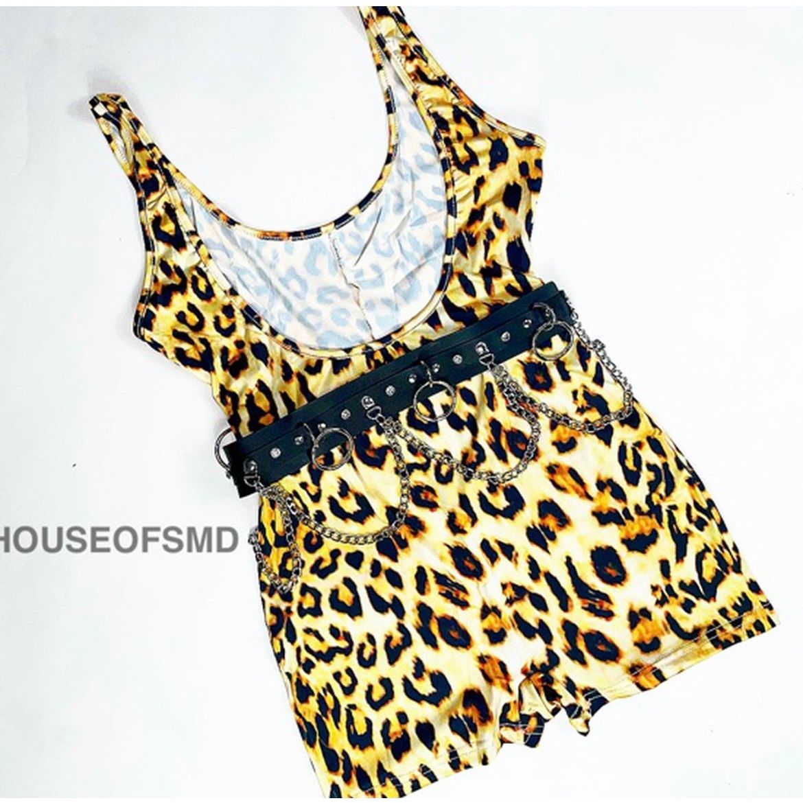 LEOPARD PRINT FESTIVAL UNITARD