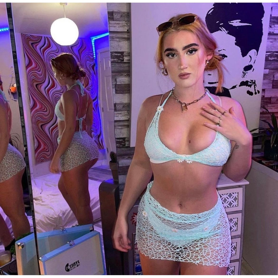 OOOPSIE DAISY TWO PIECE - MINT GREEN