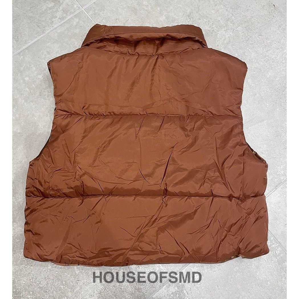 BROWN GILET
