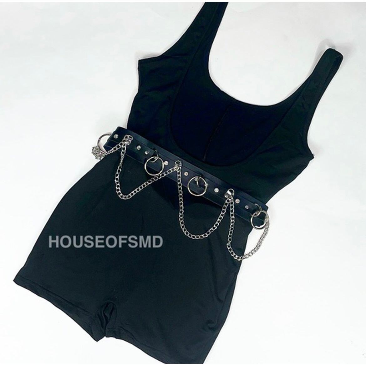 BLACK FESTIVAL UNITARD