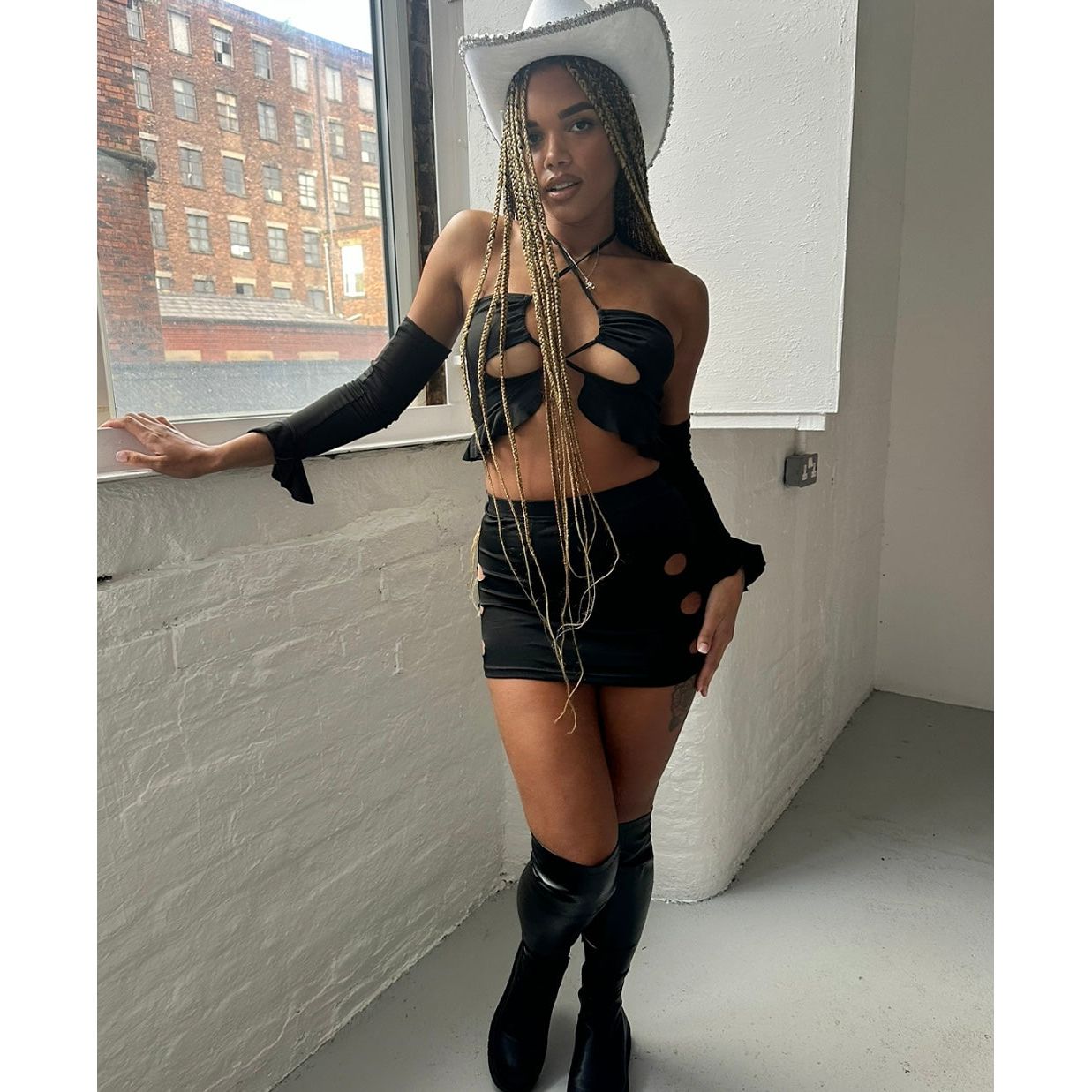 OPAL THREE PIECE, BLACK DRESS, WOMENS DRESS