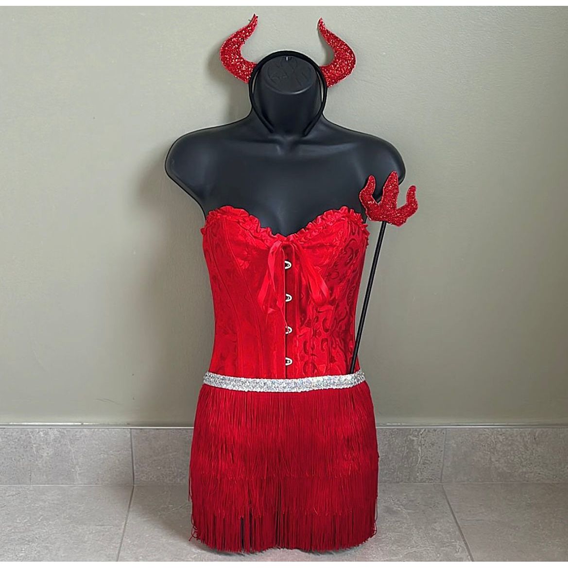 DEVIL COSTUME, HALLOWEEN OUTFIT