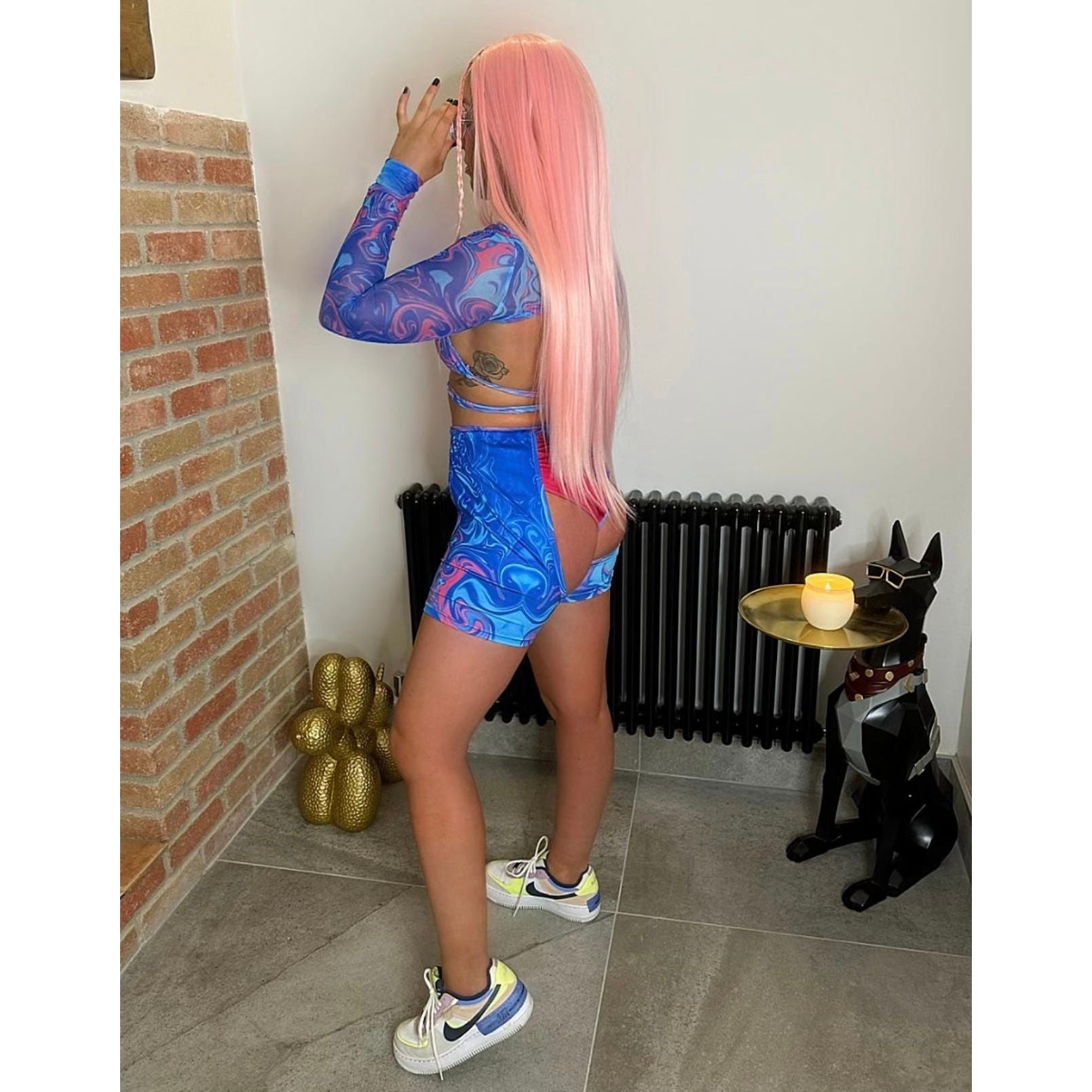 AZURE FOUR PIECE FESTIVAL OUTFIT