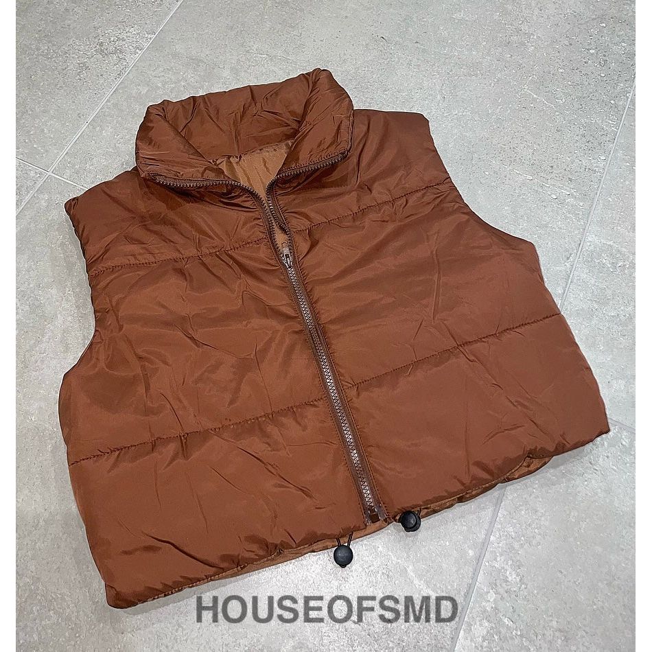 BROWN GILET