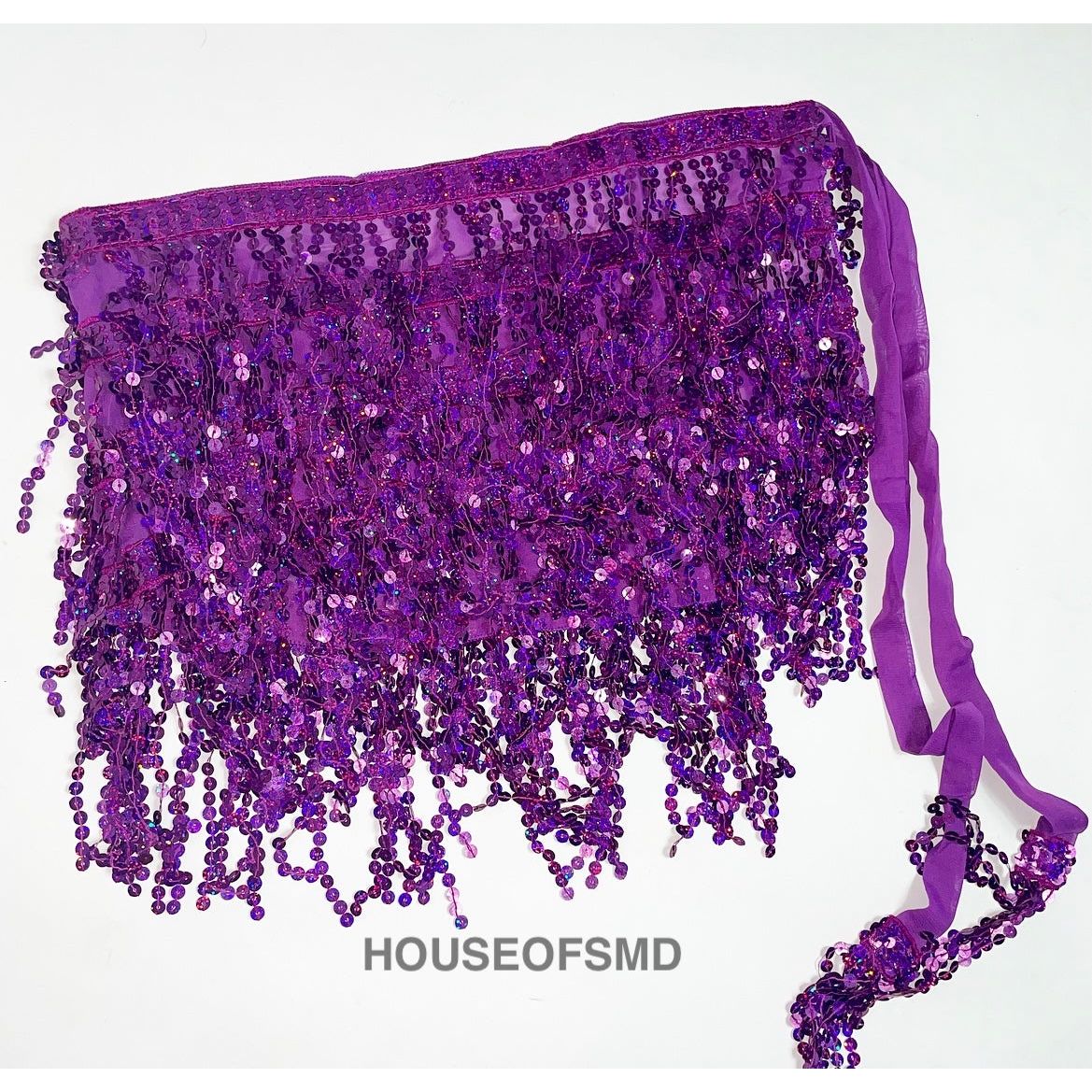 PURPLE TASSEL SKIRT