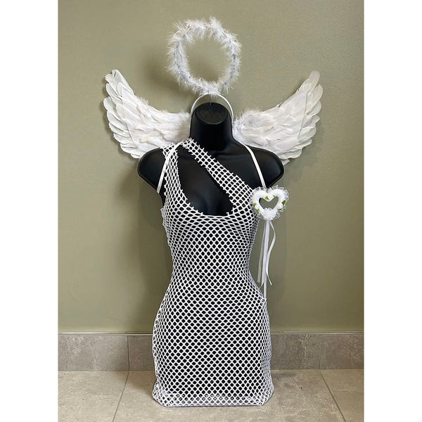 WHITE ANGEL HALLOWEEN COSTUME – HOUSE OF SMD