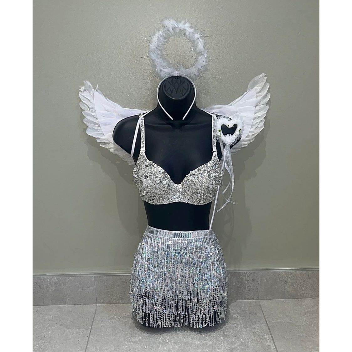 ANGEL FANCY DRESS COSTUME